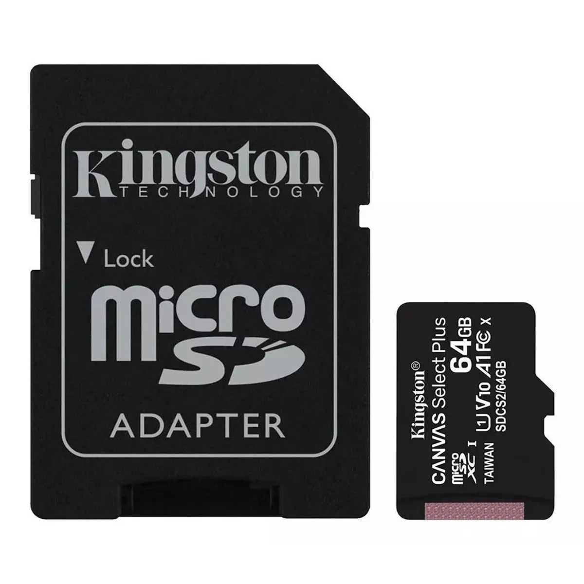 Memoria MicroSD Kingston Canvas Select Plus 64GB clase 10 UHS-I, V10, 100MB/s, foto 2