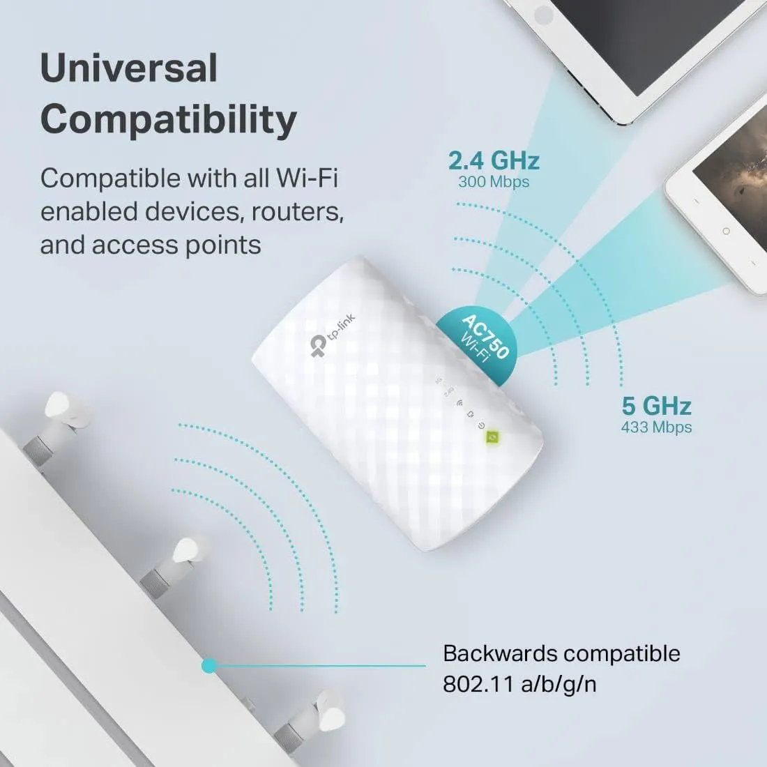 Extensor TP-Link RE220 Dual Band, foto 2