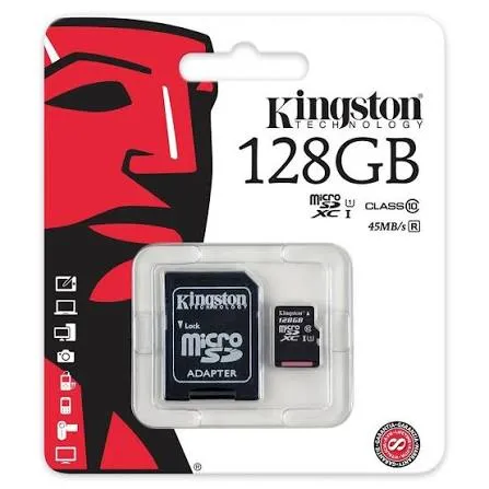 Kingston - Memoria MicroSD - 128GB