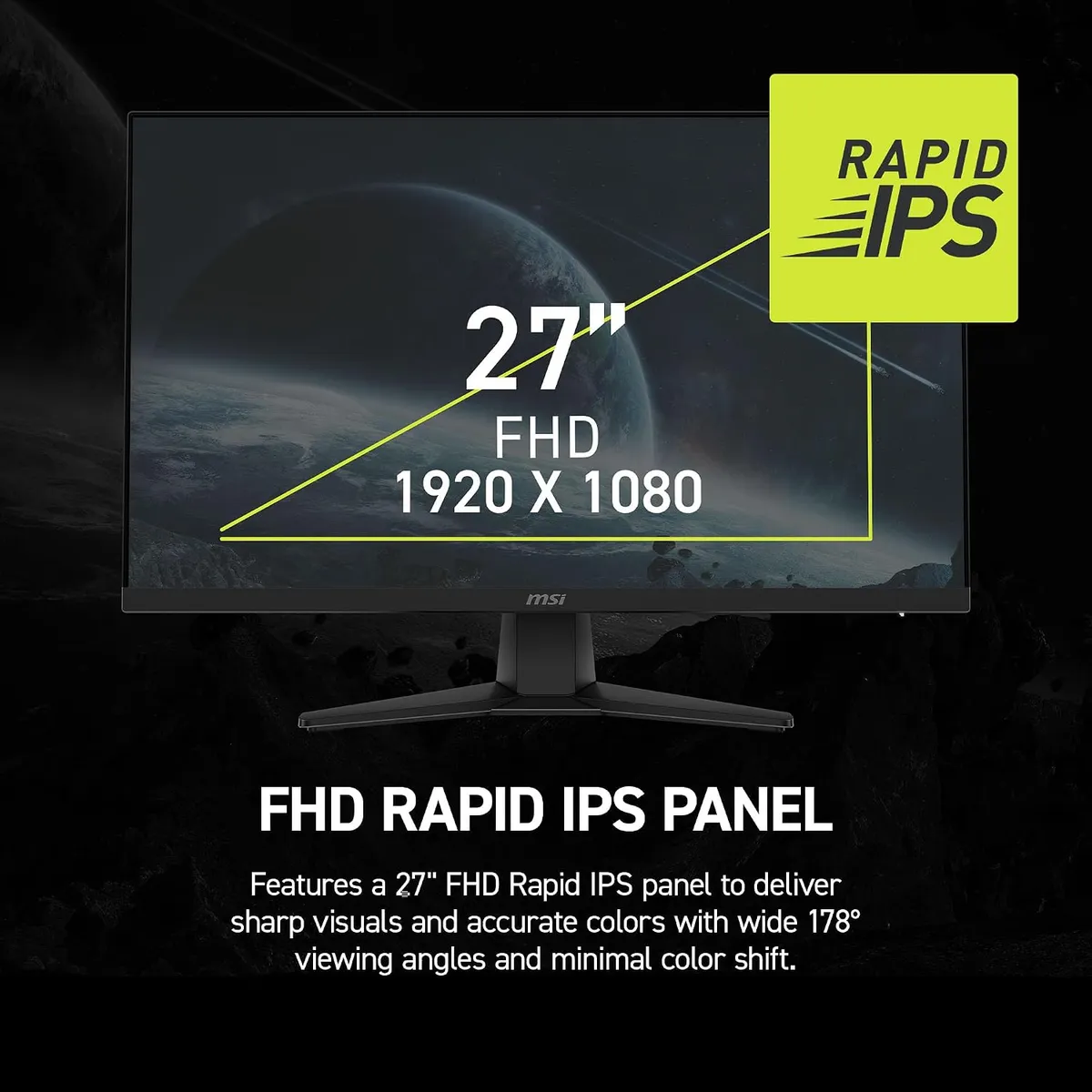 Monitor MSI MAG 272F, foto 2