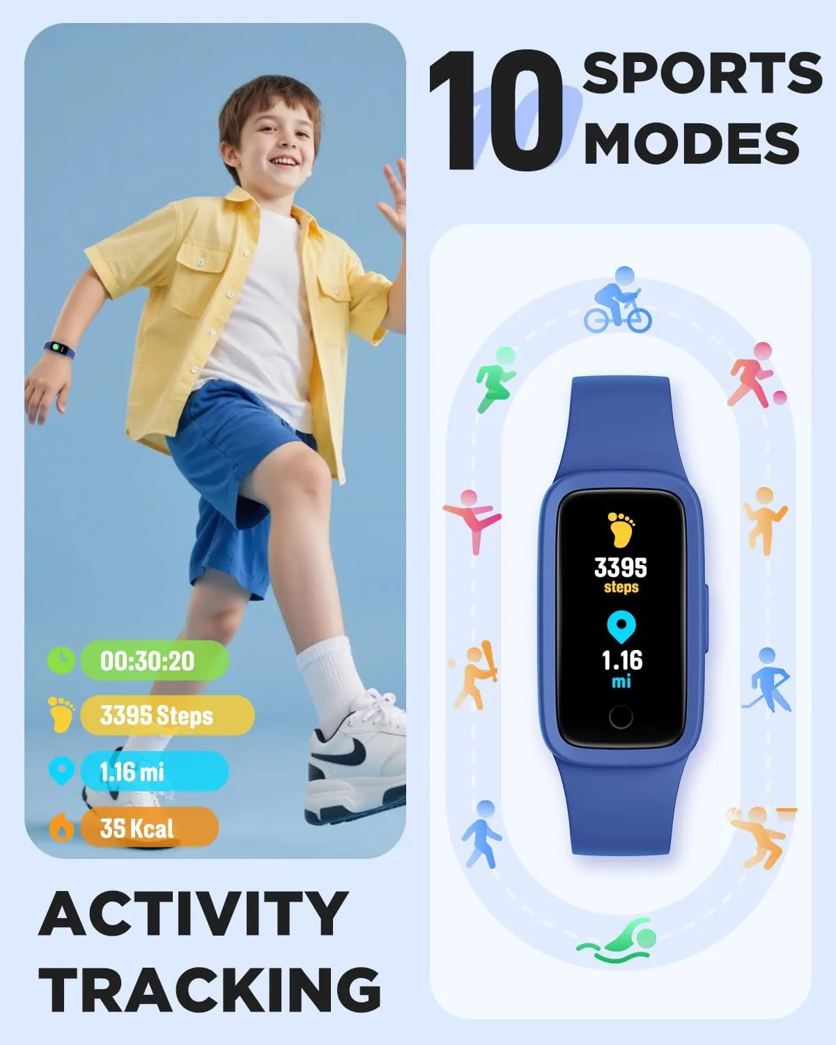 Smart Watch Kids Biggerfive Vigor 2L Azul, foto 3